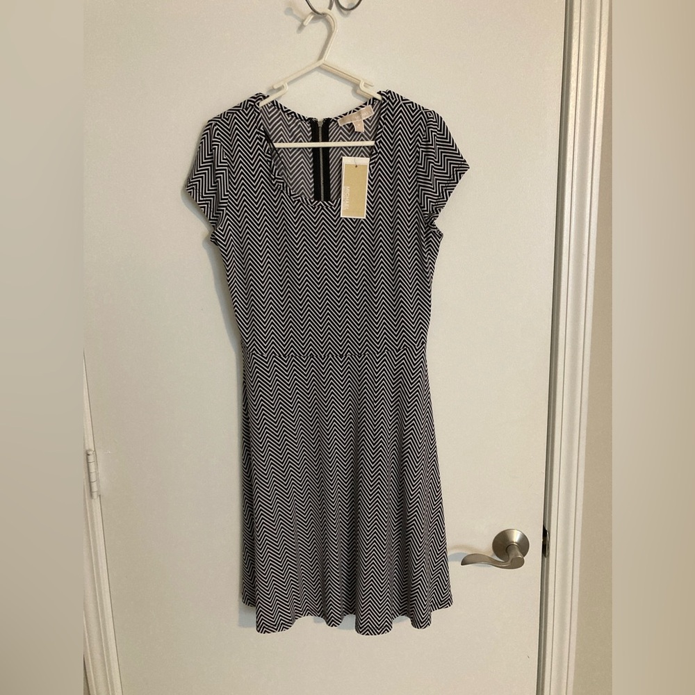 Michael Michael Kors Chevron Print Dress | Size M | NWT